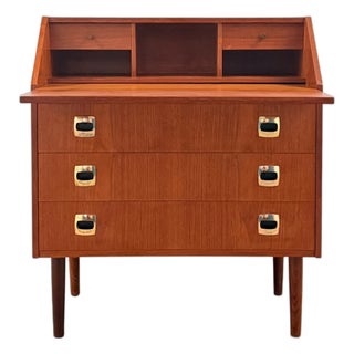 Danish Teak Secretary, 1960s For Sale