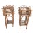 Bentwood Plant Stand, Vintage Handmade With Willow Folk Art (2) Two-Tier Rustic Twig For Sale