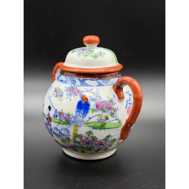 Vintage Japanese Tea Service, Early 1900s, Set of 15 For Sale - Image 16 of 18