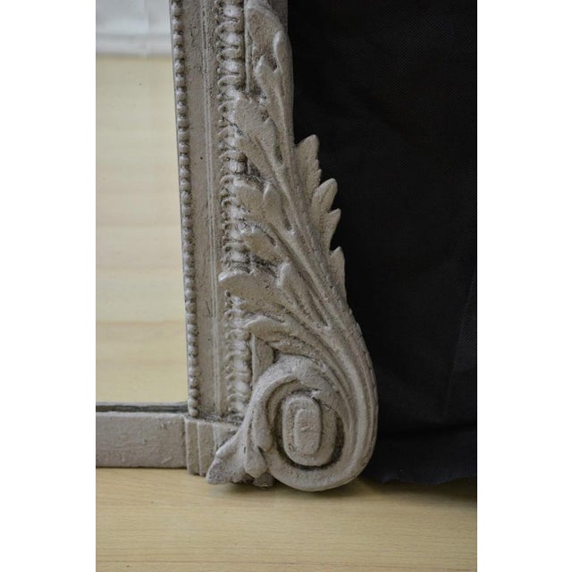 Antique French Painted Wall Mirror, 1900 For Sale - Image 9 of 12