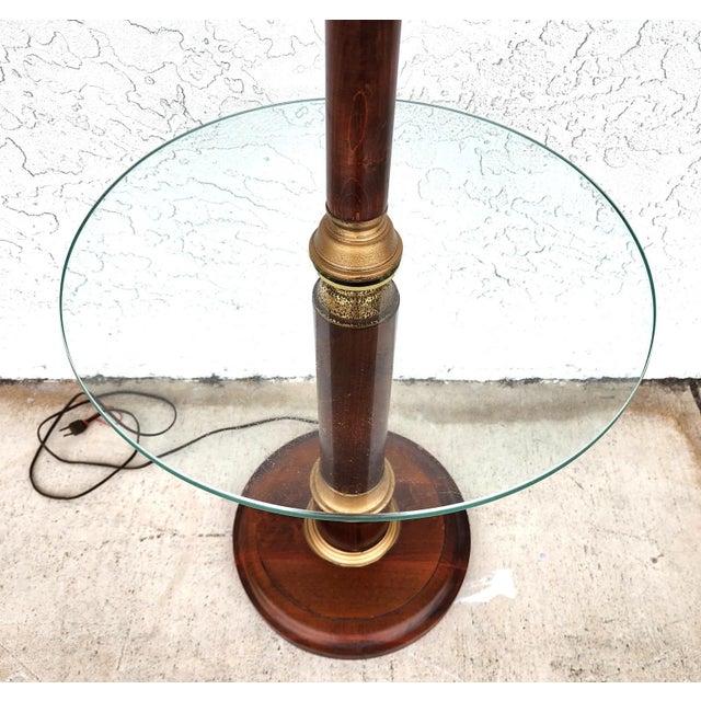 1960s Vintage Floor Lamp With Table For Sale - Image 5 of 14