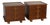 1945 Paul Frankl 'Station Wagon' Nightstands by Johnson Co., Professionally Refinished, 2 Pieces For Sale