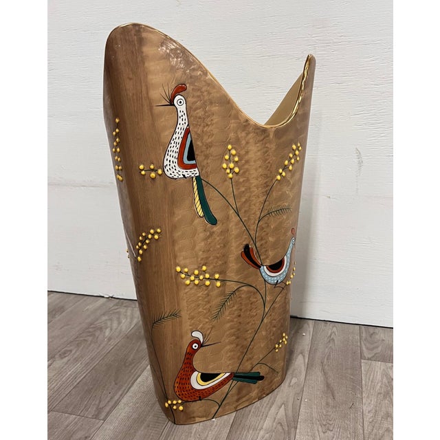 1950s 1950s Deruta Umbrella Stand For Sale - Image 5 of 8