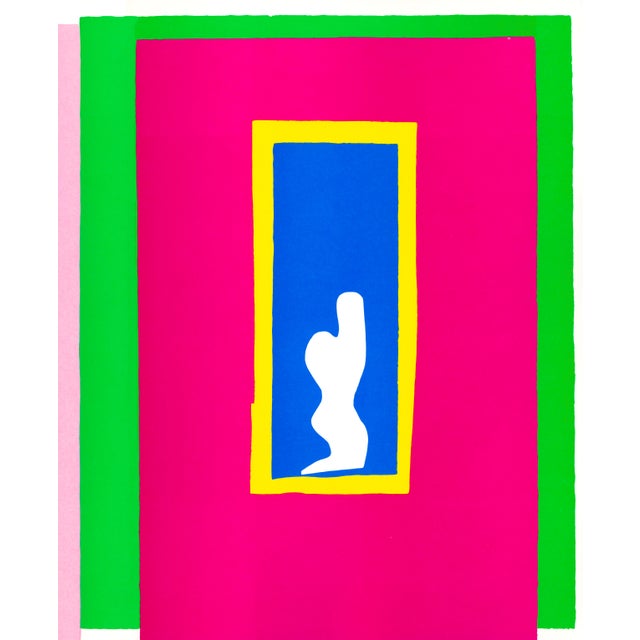 Abstract 1983 MoMA Edition Matisse Jazz Lithograph "Le Destin" (Destiny) For Sale - Image 3 of 8