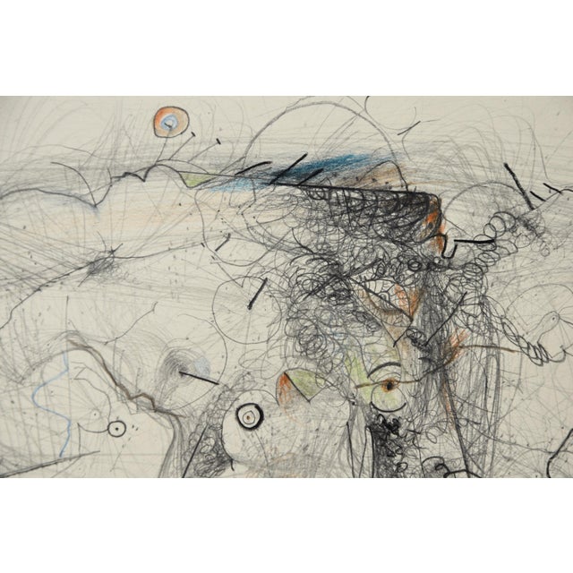 Armin Sandig, Quarry in Pygmalien, 1976, Crayon & Pencil For Sale - Image 6 of 9
