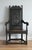 17th Century Black Wainscot Armchair For Sale - Image 4 of 15