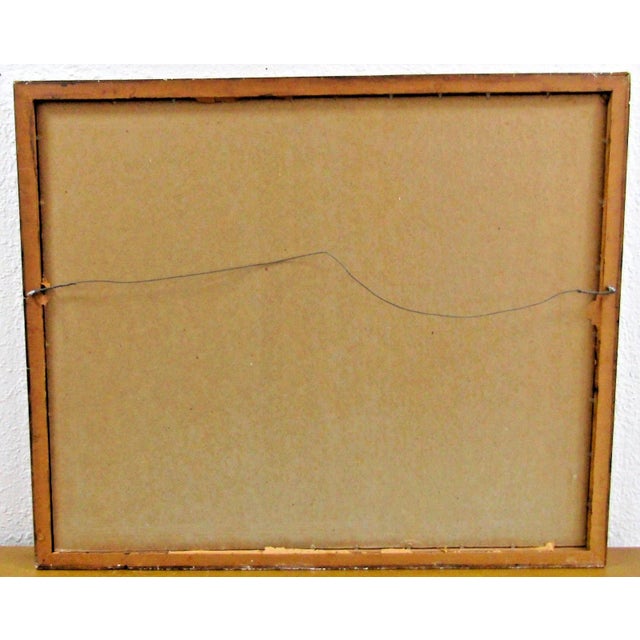 1970s Jonas Gerard Limited Edition Color Print Gouache Highlights Love Personified For Sale - Image 9 of 9