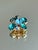 Victorian Hollywood Regency 1960s Juliana Style Maltese Cross Rhinestone Cluster Brooch For Sale - Image 3 of 8