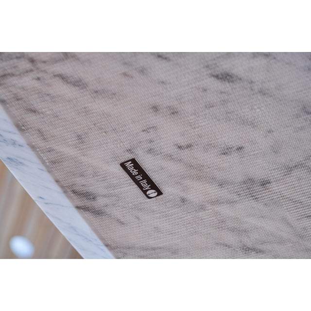 Mid 20th Century Eero Saarinen Marble Tulip Dining Table by Knoll For Sale - Image 9 of 9
