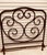 Antique Black Iron Bed in the Style of Thonet Elaborate Scroll Work to Both Pieces For Sale In Dallas - Image 6 of 6