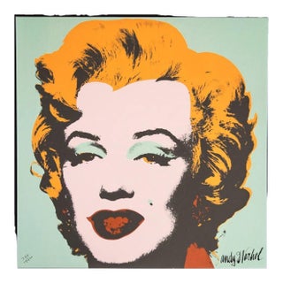 1986 Carnegie Museum of Art After Andy Warhol "Marilyn Monroe" Lithograph For Sale
