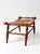 Vintage Early American Rush Seat Bench Stool For Sale - Image 14 of 17