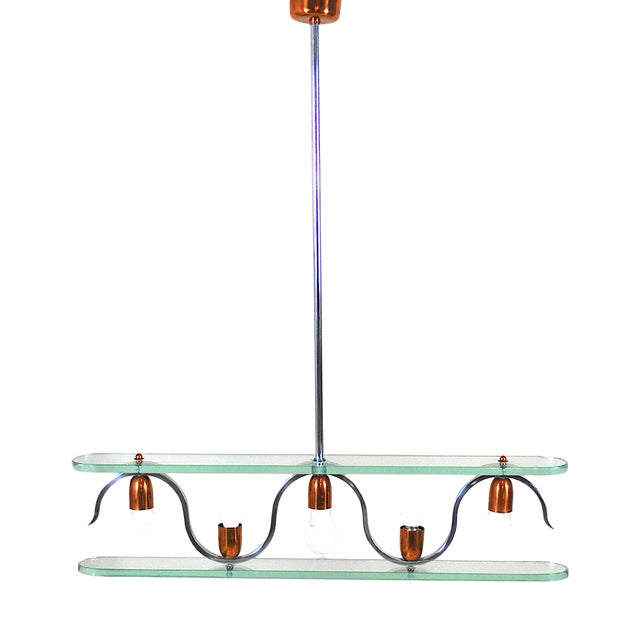 Italian Pendant Lamp, 1950s For Sale