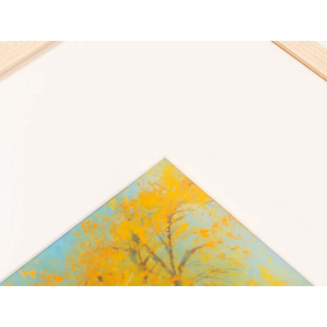 Japanese Autumn, Gouache on Paper For Sale - Image 6 of 9