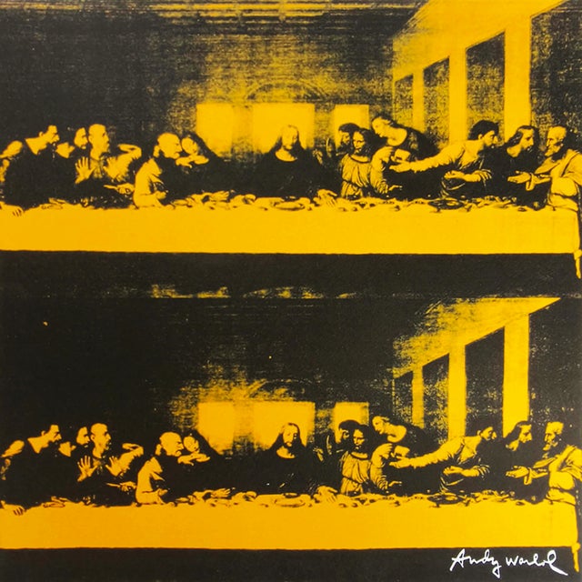 Andy Warhol "The Last Supper" - l'Ultima Cena - Limited Edition Lithograph by CMOA. Stunning Limited Edition of 500...