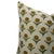 Modern Fabdivine Handmade Block Print Pure Linen Throw Pillow Covers 26x26inches-Ganda Pushpa Floral Design For Sale - Image 3 of 9