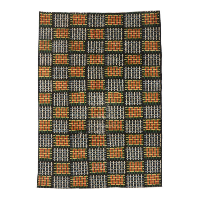 Zeki Muren Vintage Turkish Sivas Rug - 07'00 X 09'10 For Sale