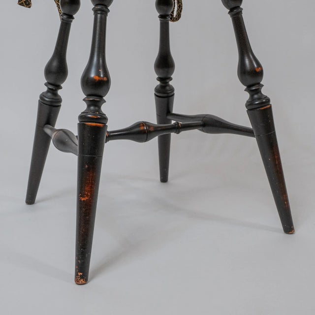 Black Late 20th Century D.R. Dimes Windsor Continuous Arm Youth Chair For Sale - Image 8 of 10