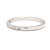 Thin .10ctw Diamond Platinum Band Ring, Ring Size 5.5, Platinum For Sale - Image 4 of 6