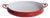 1960s Dansk Kobenstyle Red Enamel Paella Pan Designed by Jens Quistgaard For Sale
