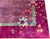 An Antique Nichol Quality Art Deco Chinese Rug Majenta /Purple For Sale - Image 9 of 9