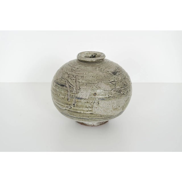 Contemporary 1960s Early Peter Voulkus Ceramic Vase For Sale - Image 3 of 8