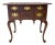 Chinese Chippendale Carved Mahogany Low Bow Cabinet or Sideboard by Councill Craftsman For Sale