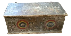 Painted Blanket Chest