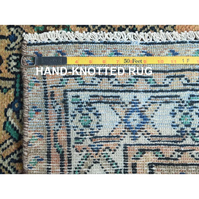 1960s Sand Vintage Persian Rug For Sale - Image 12 of 12