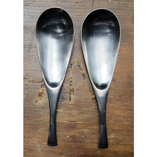 Silver Odin Pattern Stainless Steel Flatware Set by Jens Quistgaard for Dansk, Germany For Sale - Image 8 of 11