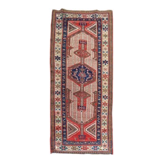Early 20th Century Zabihi Collection Camel Serab Persian Runner - 3'4" x 7'5" For Sale