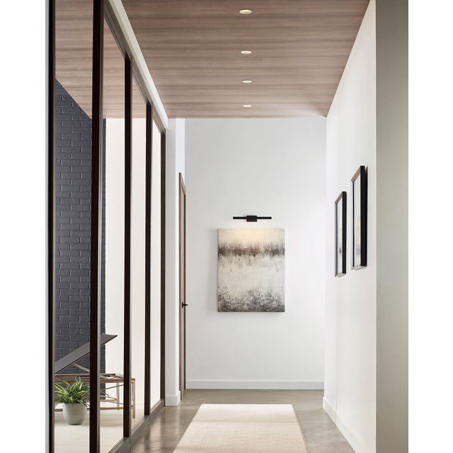 Visual Comfort Dessau 12.8" Picture Light in Nightshade Black. BRAND NEW still in the box with all hardware included....