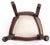 Antique Salesman Sample Victorian Upholstered Ballon-Back Side Chair For Sale - Image 10 of 13