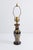 Late 18th Century Chinese Export Porcelain Chinoiserie Lamp With Original Colefax & Fowler Ivory Pleated Silk Shade For Sale - Image 4 of 6