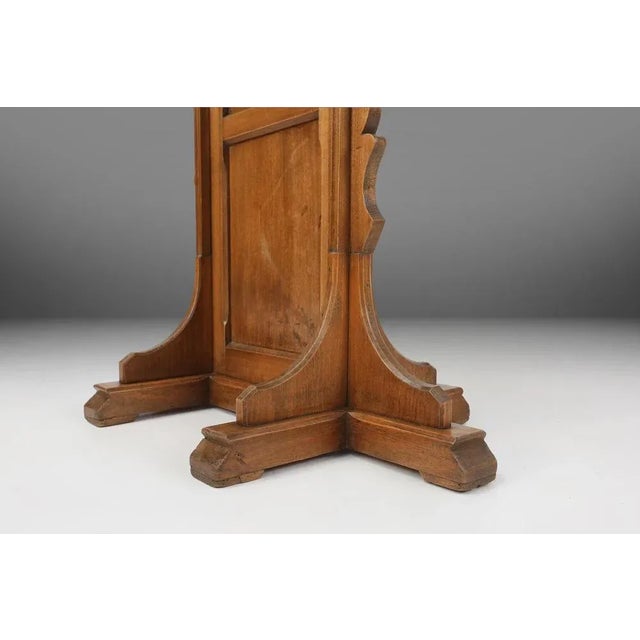 French Wooden Church Console, 1900s For Sale - Image 5 of 11