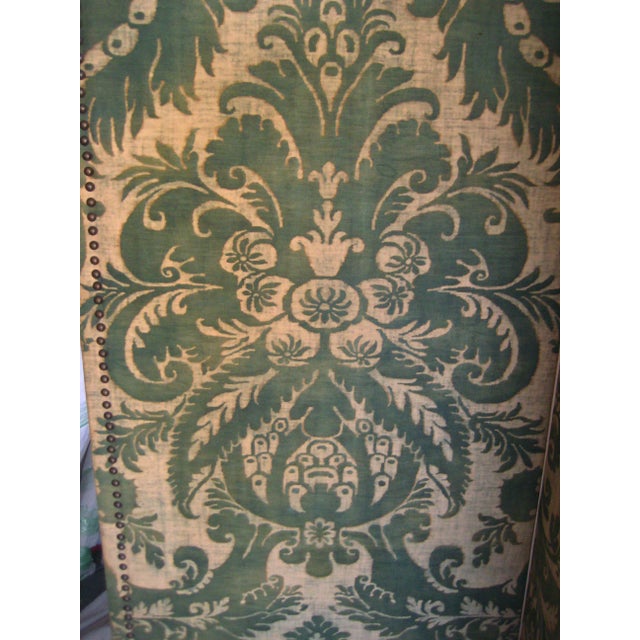 Antique Fortuny Paravent Screen For Sale - Image 6 of 15