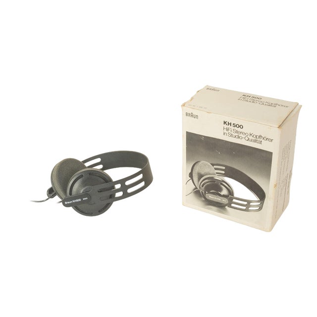 KH 500 Headphones by Dieter Rams for Braun For Sale