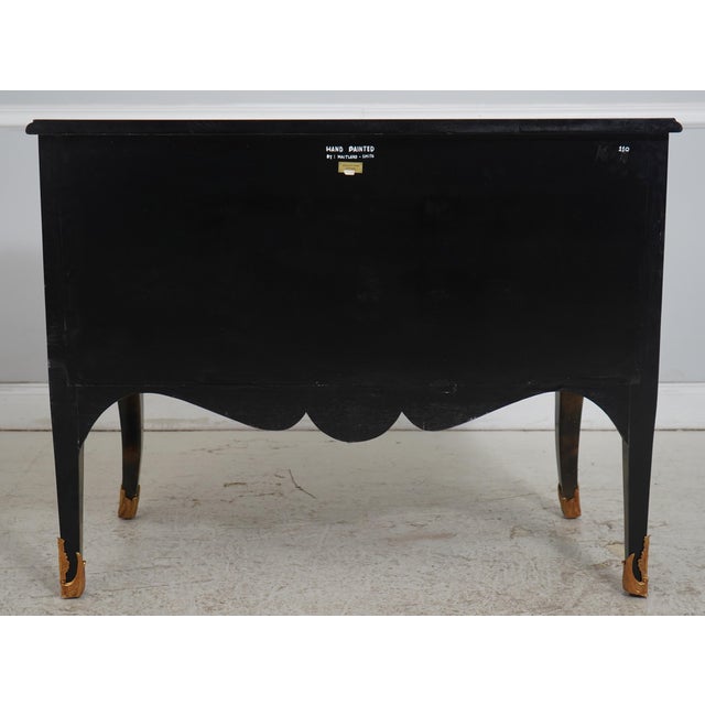 Maitland Smith Chinoiserie Bow Front Commode For Sale - Image 16 of 18