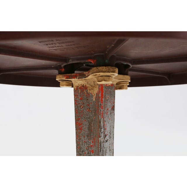 Bistro Table with Bakelite Top by Louis Vuitton for Rex, France, 1930s For Sale - Image 10 of 15