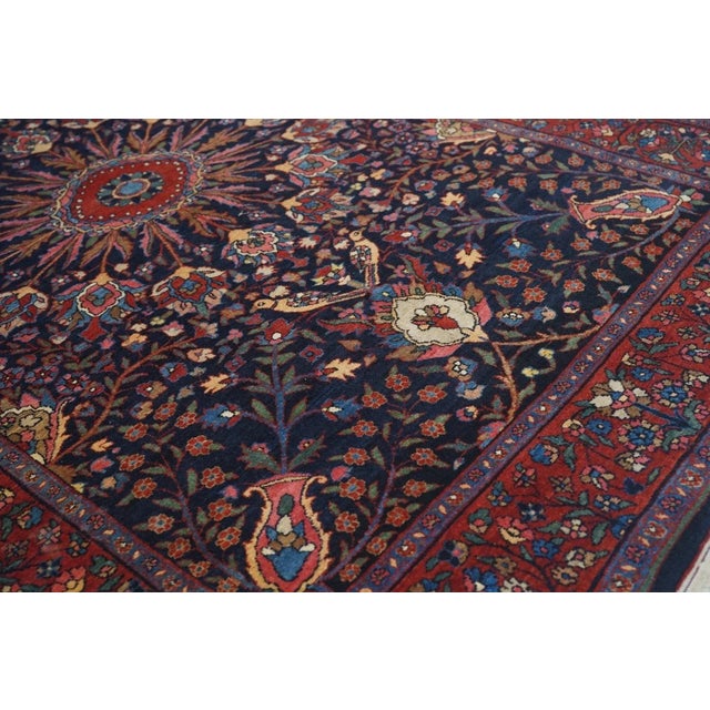 Antique Persian Bidjar Rug 4'6'' X 6'7'' For Sale In New York - Image 6 of 10