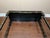 Vintage Chinese Console Table Black Lacquer Chinoiserie Gilt Hand Painted C1950 For Sale - Image 18 of 18