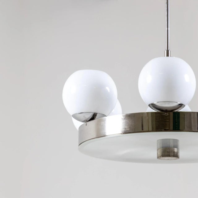 Bohemian Ceiling Light, 1930s For Sale - Image 4 of 7