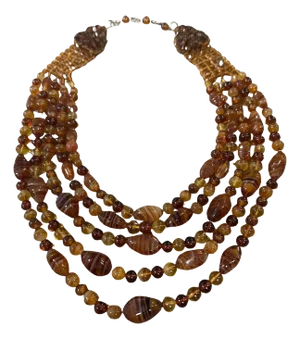 An Iconic 1960s Carnelian Multi-Strand Necklace by Coppola E Toppo