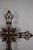 Late 19th Century 19th-Century French Cast Iron Cross W/Tips For Sale - Image 5 of 6
