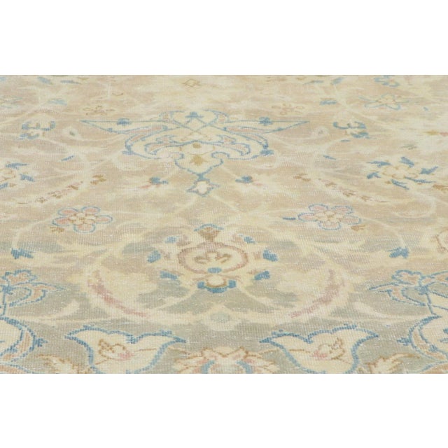 Vintage Persian Kashan Rug - 09'00 X 12'09 For Sale In Dallas - Image 6 of 11