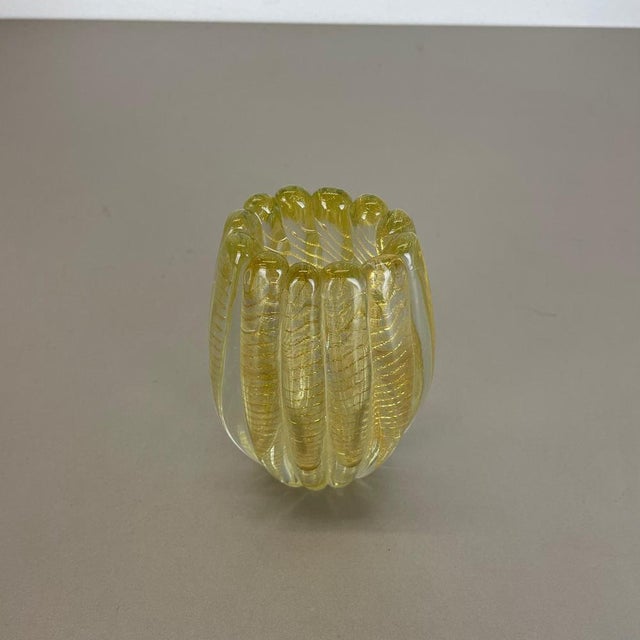 Murano Glass Vase from Barrovier & Toso, Italy, 1970s For Sale - Image 3 of 17