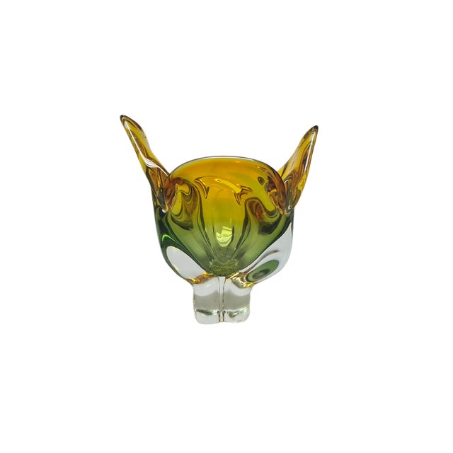Vase by J. Hospodka for Chribska Glassworks, Former Czechoslovakia, 1960s For Sale - Image 18 of 18