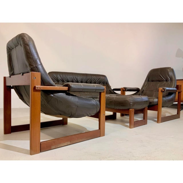 Percival Lafer MP-91 Earth Lounge Sofa Set, 1970s, Brazil, Set of 4 For Sale - Image 18 of 18