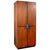 Designed by Richard Thompson for Glenn of California, this walnut cabinet has four doors that conceal an upper and lower...