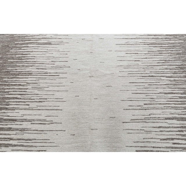 Modern Forel Scandinavian Style Flat Weave Wool Rug by Doris Leslie Blau For Sale - Image 4 of 8